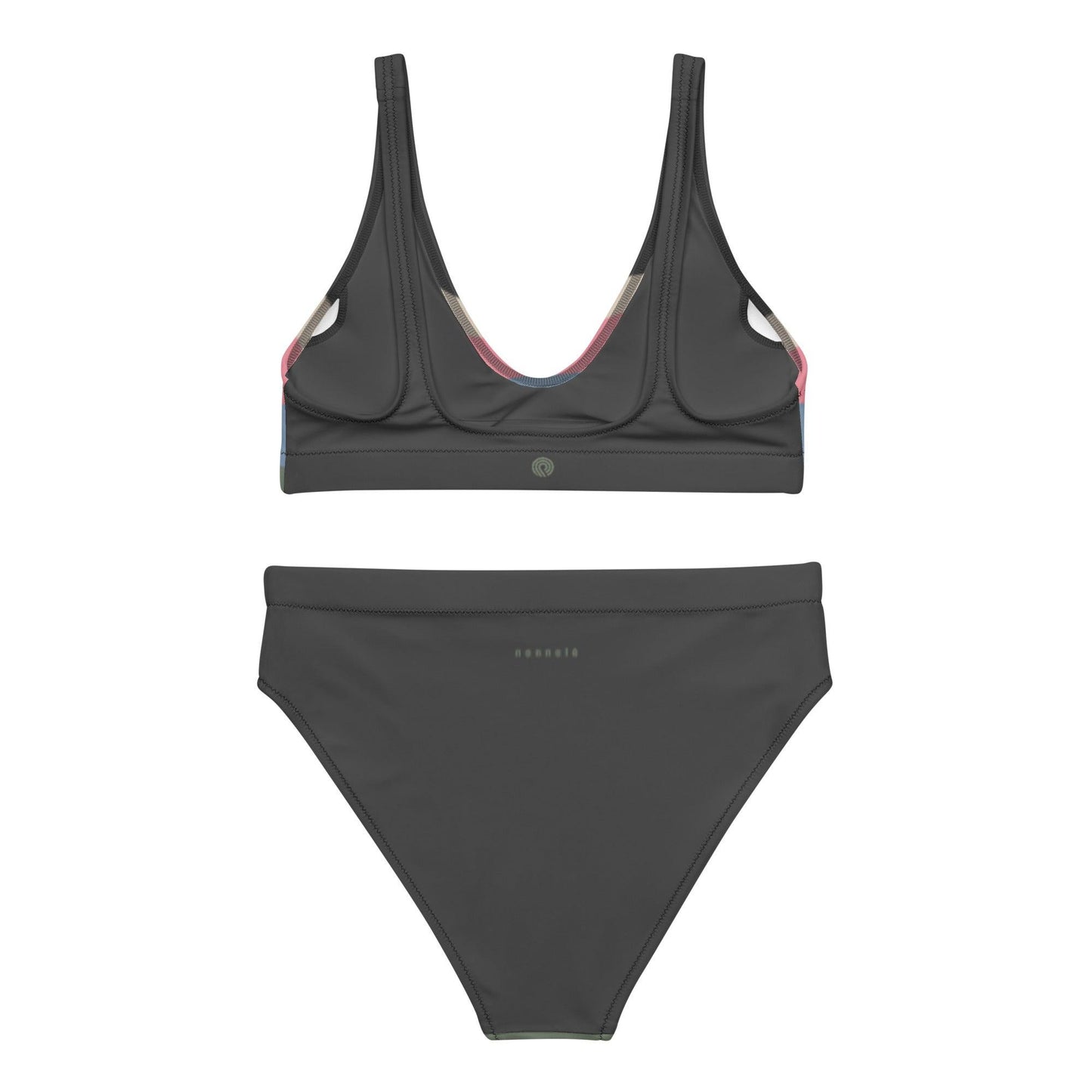 𝓶 recycled slider bikini / cenere - nannalè