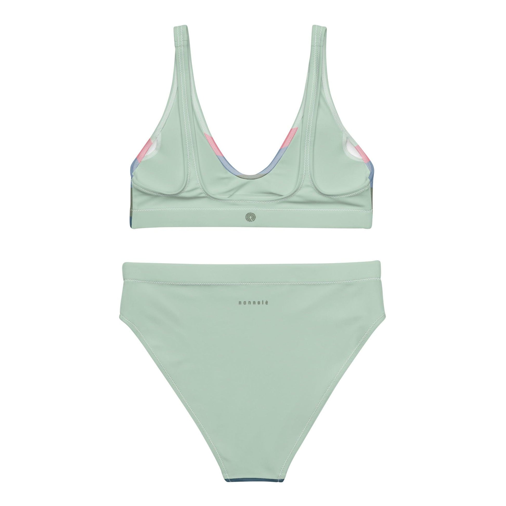 𝓶 recycled slider bikini / acqua - nannalè