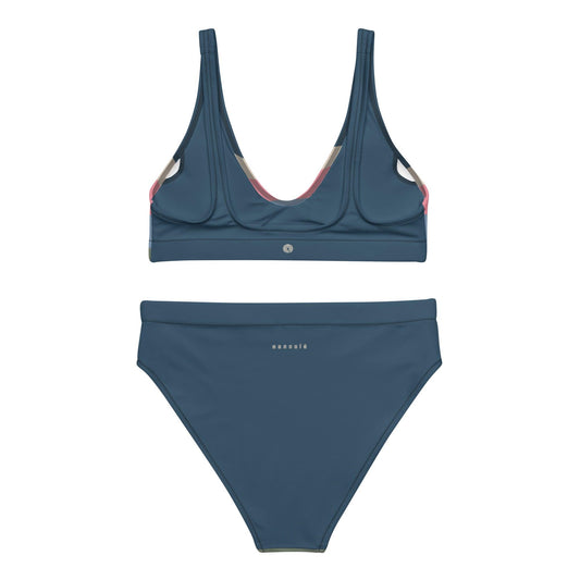𝓶 recycled slider bikini / oltremare - nannalè