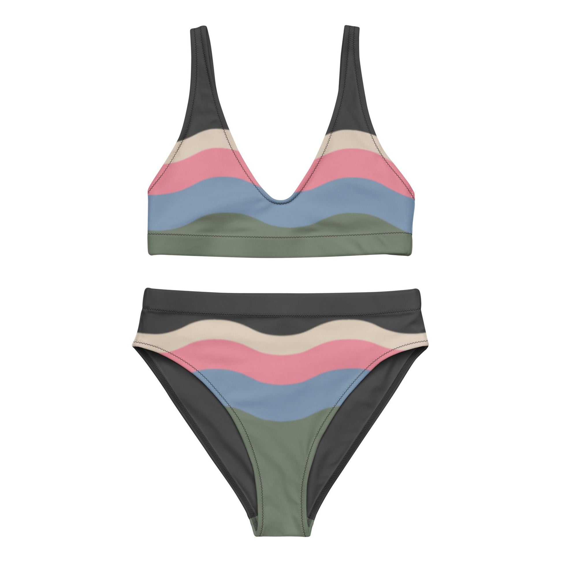 𝓶 recycled slider bikini / cenere - nannalè