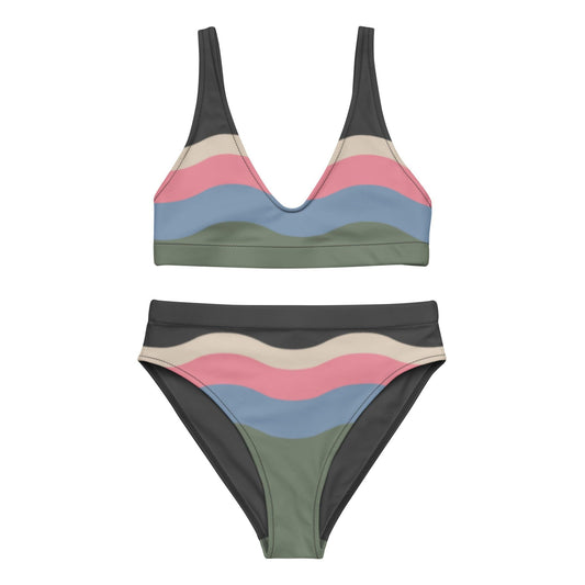 𝓶 recycled slider bikini / cenere - nannalè