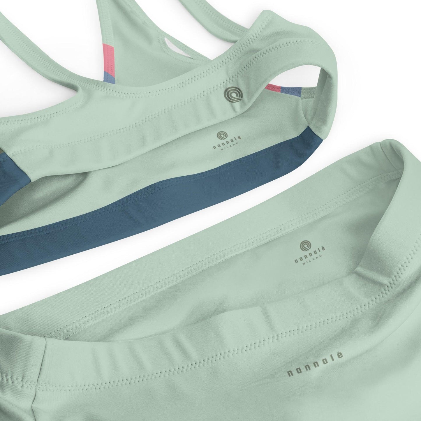 𝓶 recycled slider bikini / acqua - nannalè