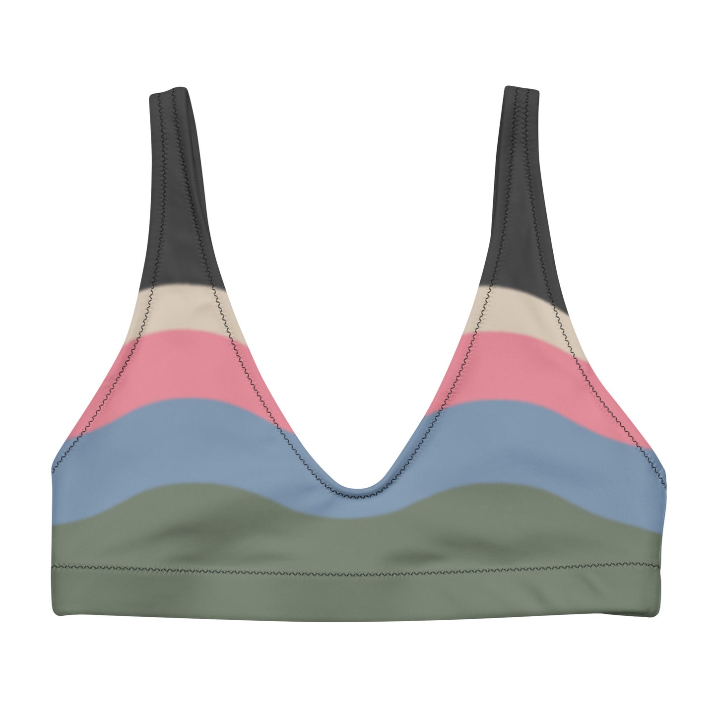 bikini top / cenere
