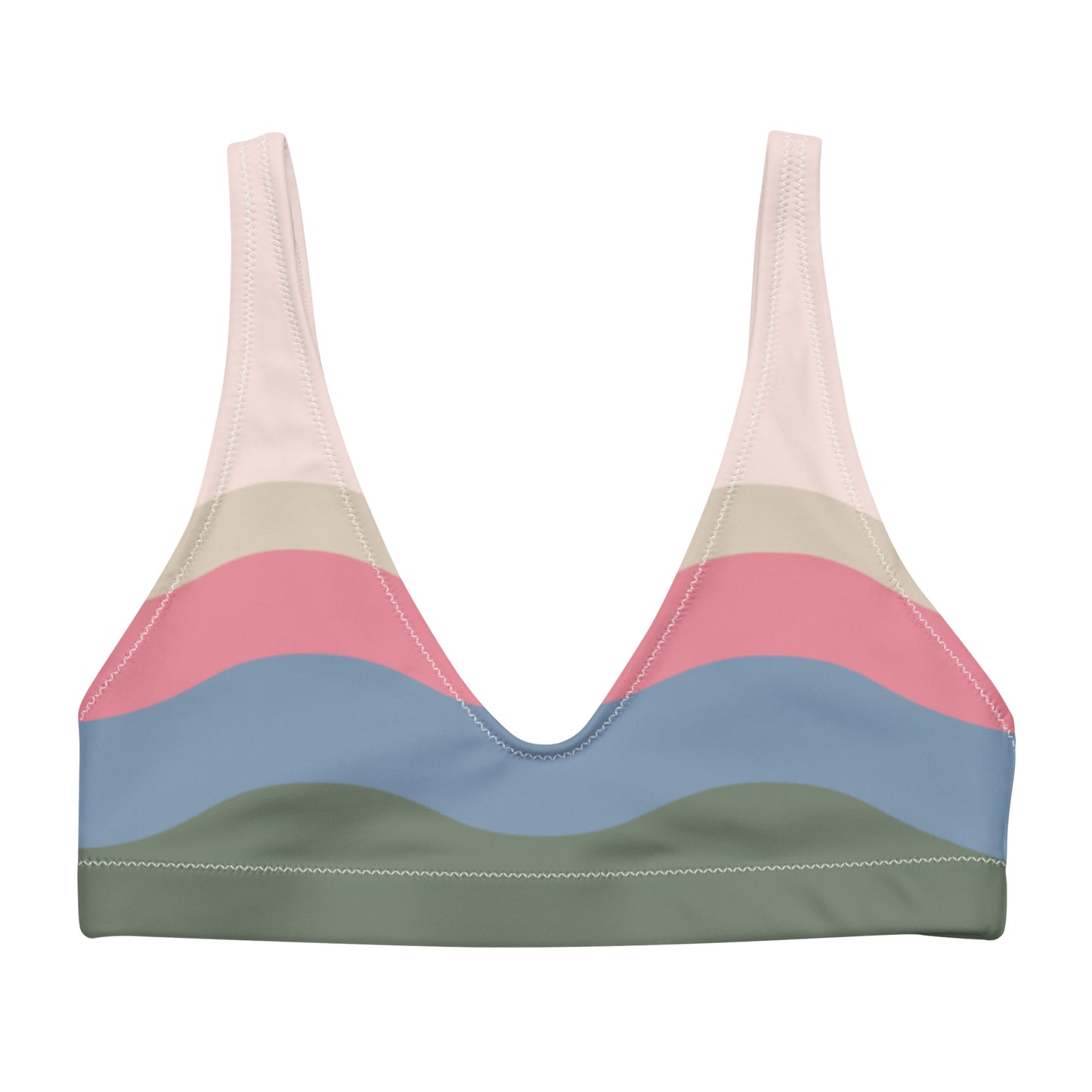 bikini top / cipria