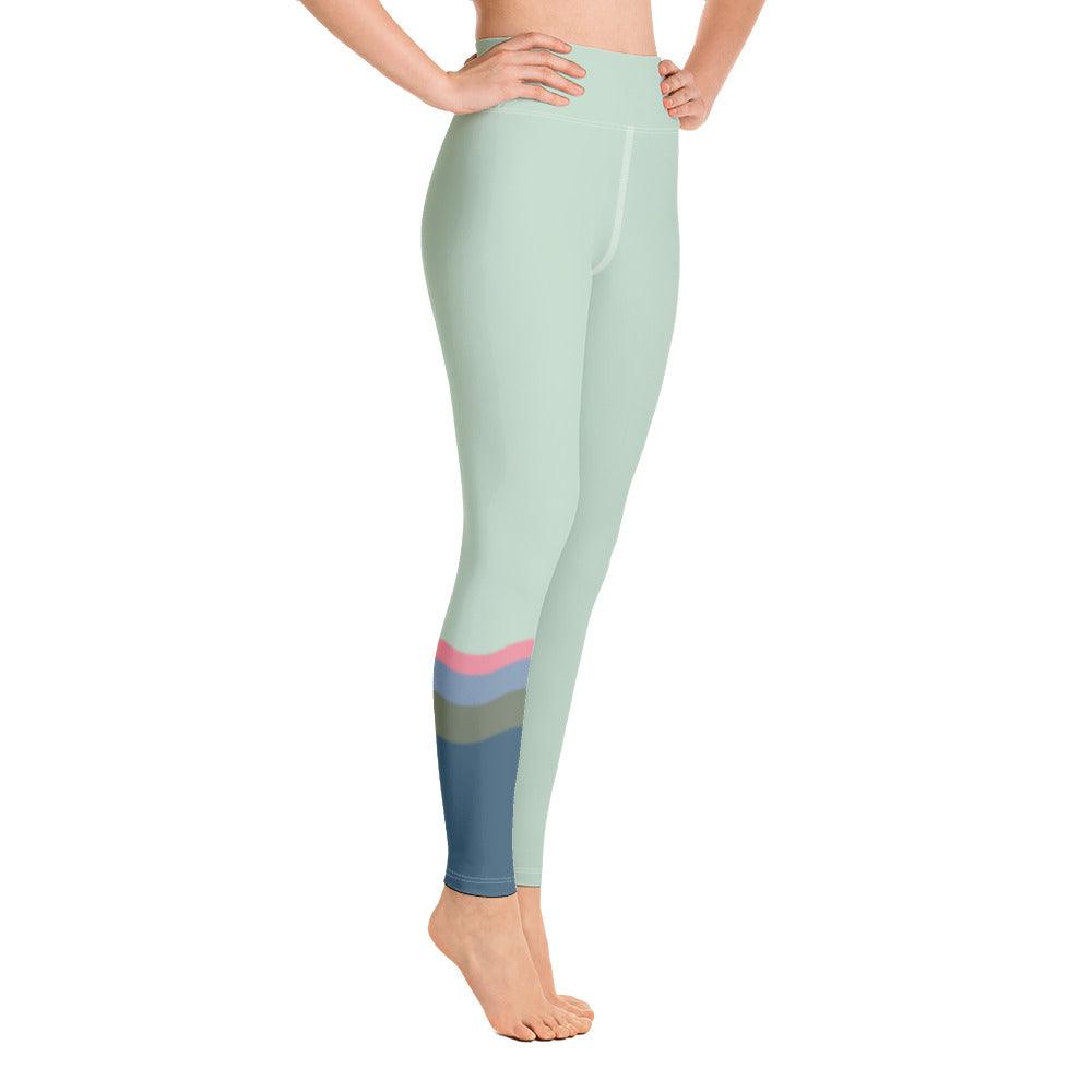 𝓶 wave leggings / acqua - nannalè