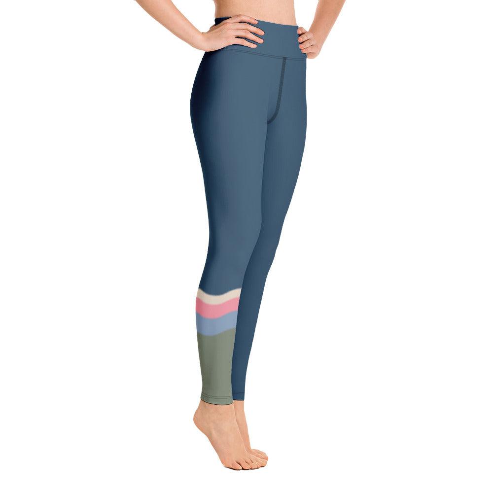 𝓶 wave leggings / oltremare - nannalè