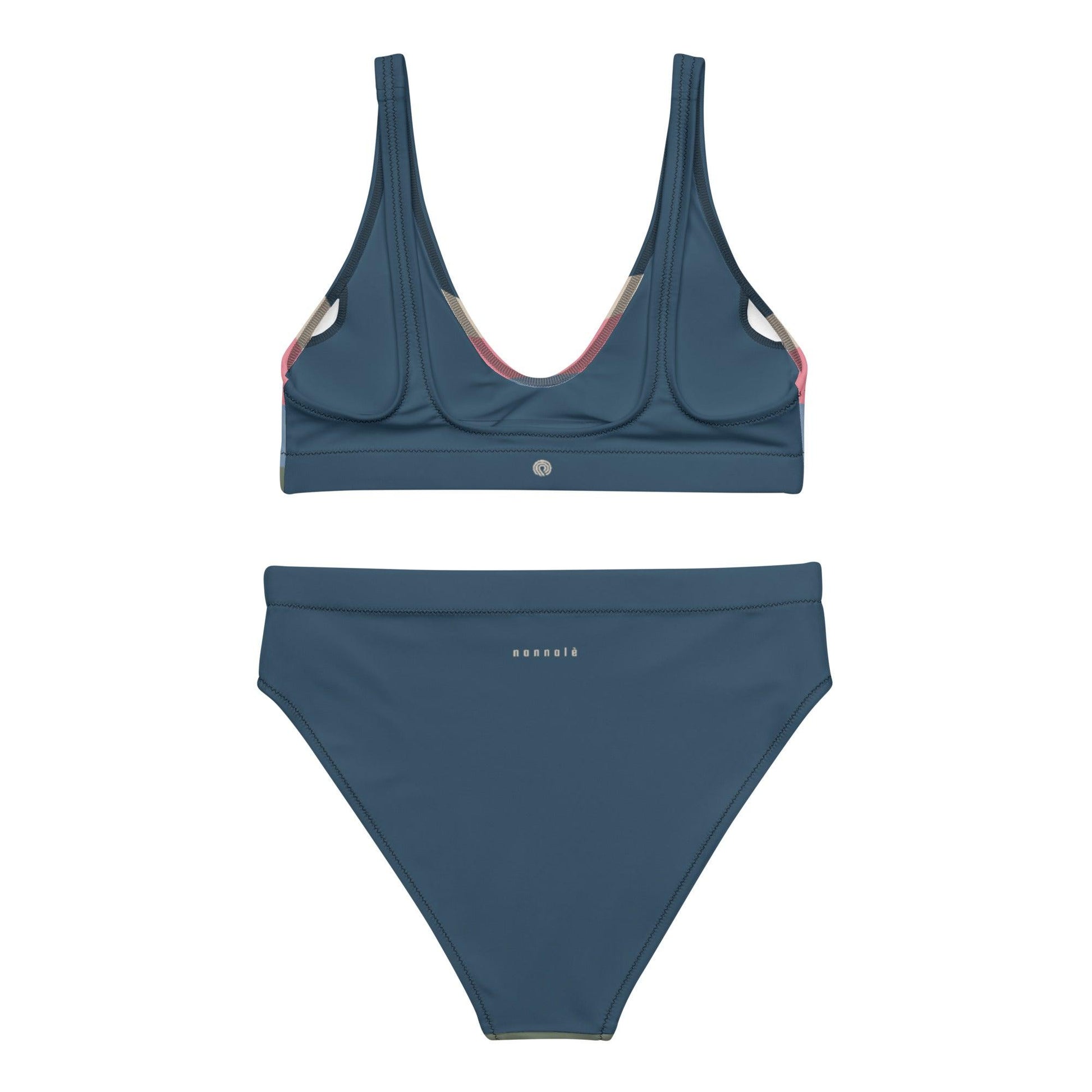 𝓶 recycled slider bikini / oltremare - nannalè