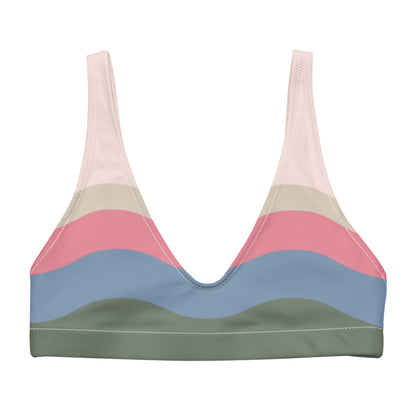 bikini top / cipria