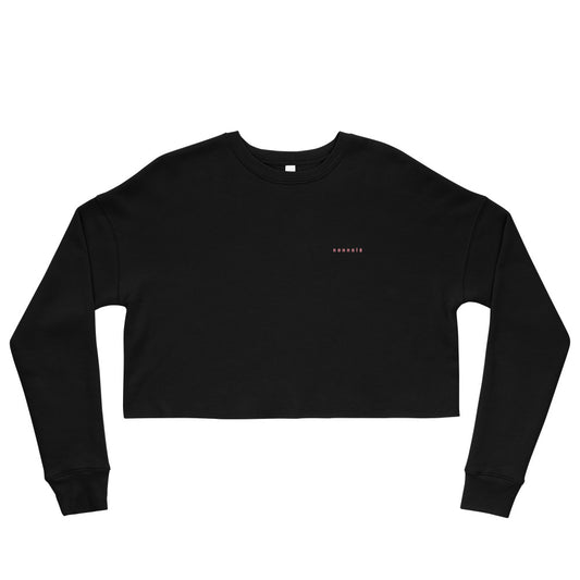 chilly nights crop sweatshirt